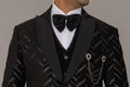 MLS VELVET TUXEDO SUIT 5PCS