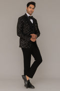 MLS VELVET TUXEDO SUIT 5PCS