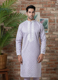 MLS EMBROIDERED KURTA PAJAMA