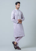 MLS EMBROIDERED KURTA PAJAMA
