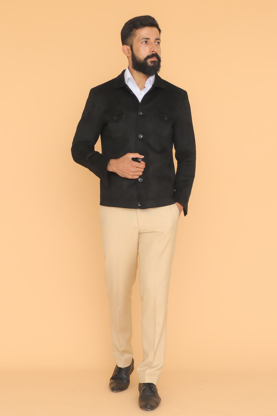 MLS SUEDE JACKET 1PC