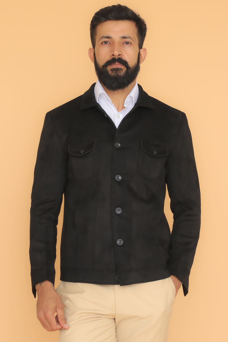 MLS SUEDE JACKET 1PC