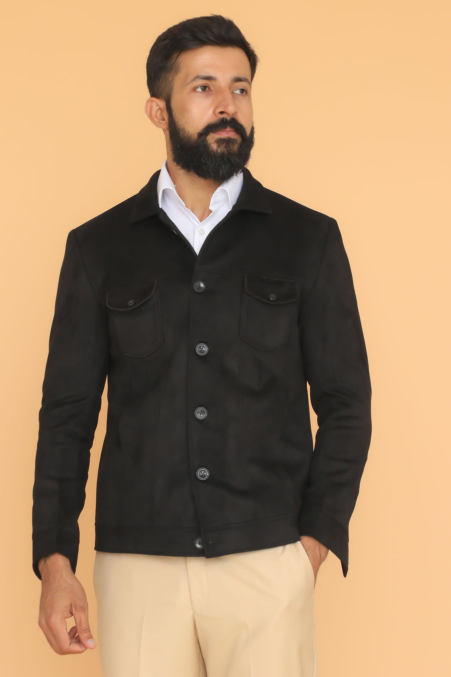 MLS SUEDE JACKET 1PC