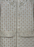 MLS EMBROIDERED SHERWANI 1PC