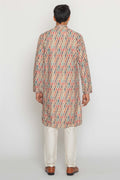 MLS PRINTED KURTA PAJAMA