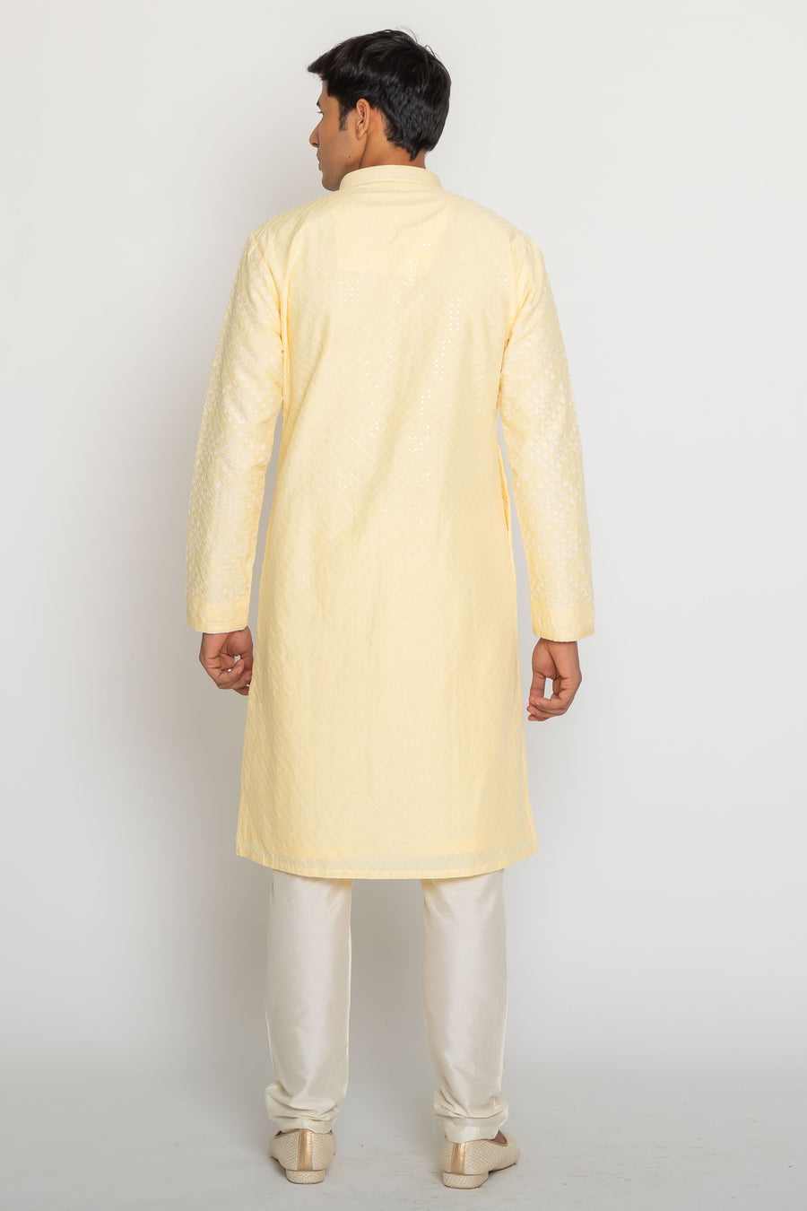 MLS EMBROIDERED KURTA PAJAMA