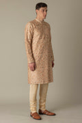 MLS EMBROIDERED KURTA PAJAMA