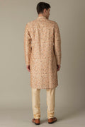 MLS EMBROIDERED KURTA PAJAMA