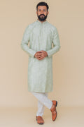 MLS EMBROIDERED KURTA PAJAMA