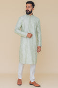 MLS EMBROIDERED KURTA PAJAMA