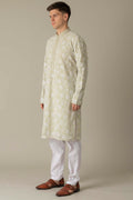 MLS CHIKANKARI KURTA PAJAMA