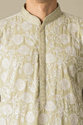 MLS CHIKANKARI KURTA PAJAMA