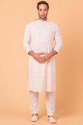 MLS CHIKANKARI KURTA PAJAMA