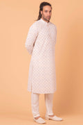 MLS CHIKANKARI KURTA PAJAMA