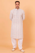 MLS CHIKANKARI KURTA PAJAMA