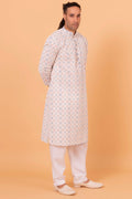 MLS CHIKANKARI KURTA PAJAMA