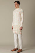 MLS EMBROIDERED KURTA PAJAMA