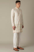 MLS EMBROIDERED KURTA PAJAMA