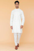 MLS EMBROIDERED KURTA PAJAMA
