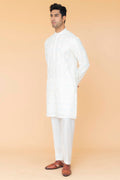 MLS EMBROIDERED KURTA PAJAMA