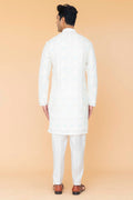 MLS EMBROIDERED KURTA PAJAMA
