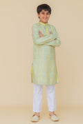 MLS PRINTED KIDS KURTA PAJAMA