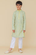 MLS PRINTED KIDS KURTA PAJAMA