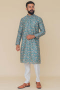 MLS PRINTED KURTA PAJAMA