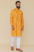 MLS PRINTED KURTA PAJAMA