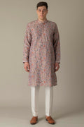 MLS EMBROIDERED KURTA PAJAMA