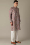 MLS EMBROIDERED KURTA PAJAMA