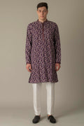 MLS EMBROIDERED KURTA PAJAMA