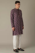 MLS EMBROIDERED KURTA PAJAMA