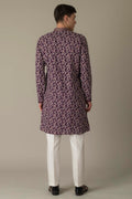 MLS EMBROIDERED KURTA PAJAMA