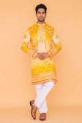 MLS EMBROIDERED KURTA PAJAMA