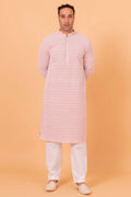 MLS CHIKANKARI KURTA PAJAMA
