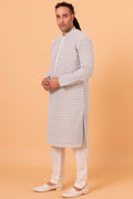 MLS CHIKANKARI KURTA PAJAMA