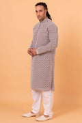 MLS CHIKANKARI KURTA PAJAMA