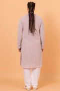 MLS CHIKANKARI KURTA PAJAMA