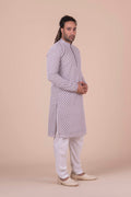 MLS CHIKANKARI KURTA PAJAMA