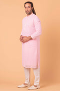 MLS CHIKANKARI KURTA PAJAMA