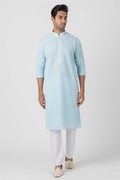 MLS CHIKANKARI KURTA PAJAMA
