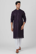 MLS CHIKANKARI KURTA PAJAMA
