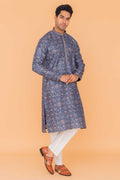 MLS PRINTED KURTA PAJAMA