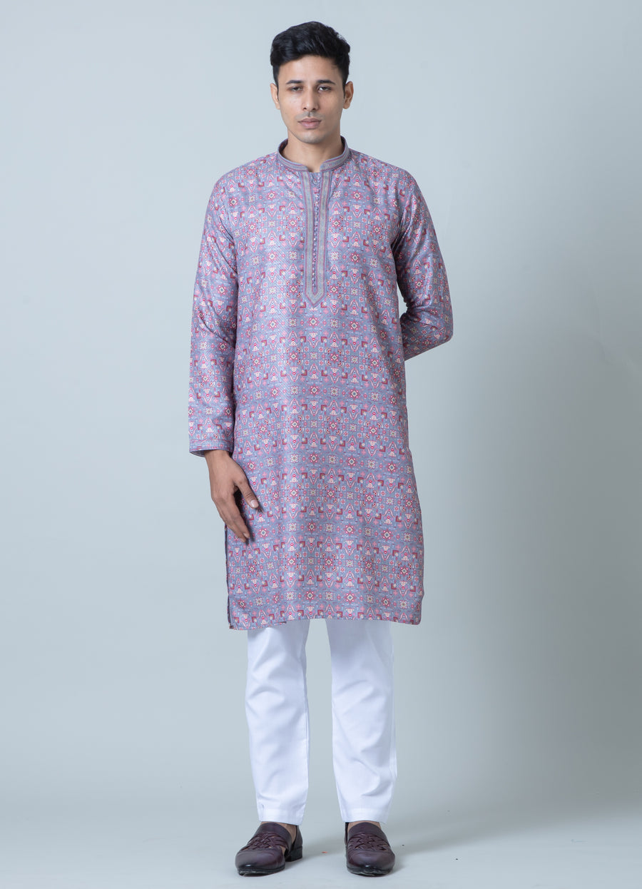 PRINTED KURTA PAJAMA