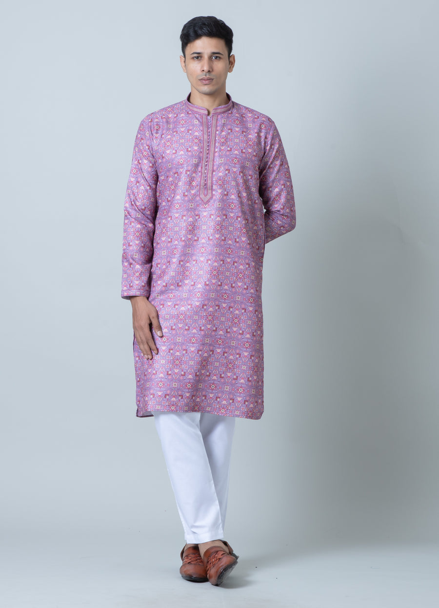 PRINTED KURTA PAJAMA