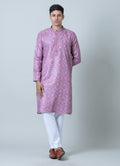 MLS PRINTED KURTA PAJAMA