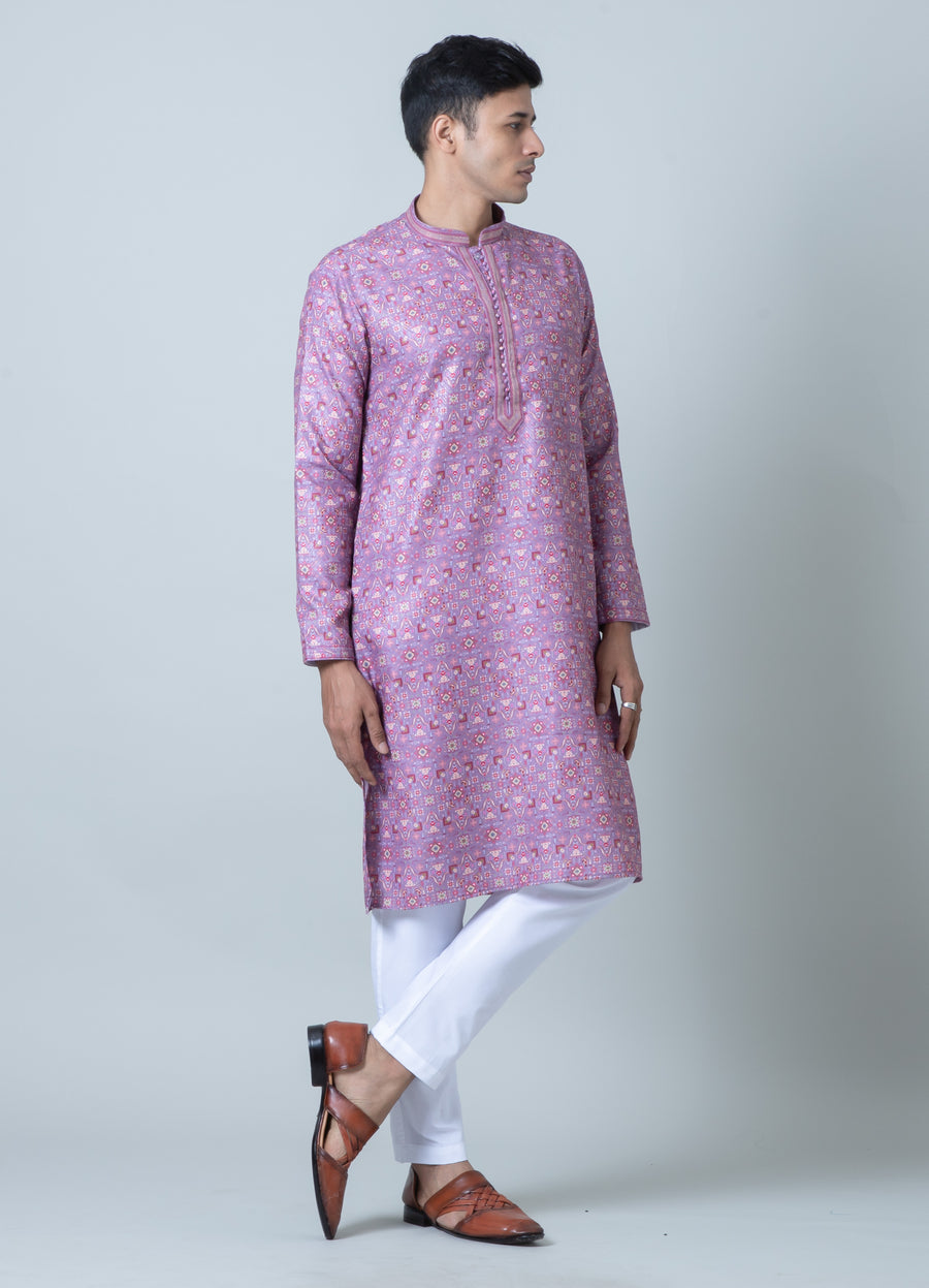 PRINTED KURTA PAJAMA