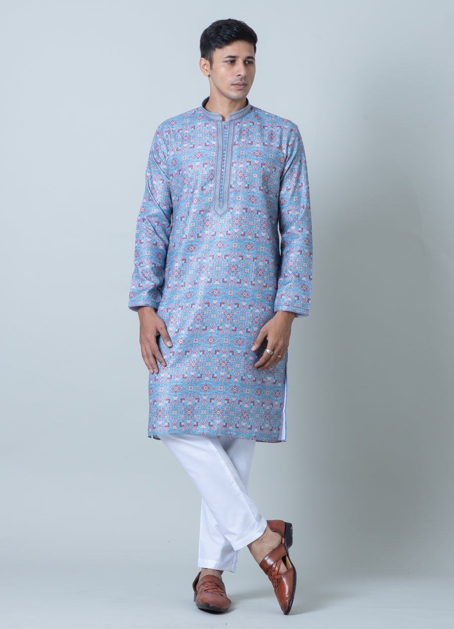 PRINTED KURTA PAJAMA