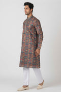 MLS PRINTED KURTA PAJAMA